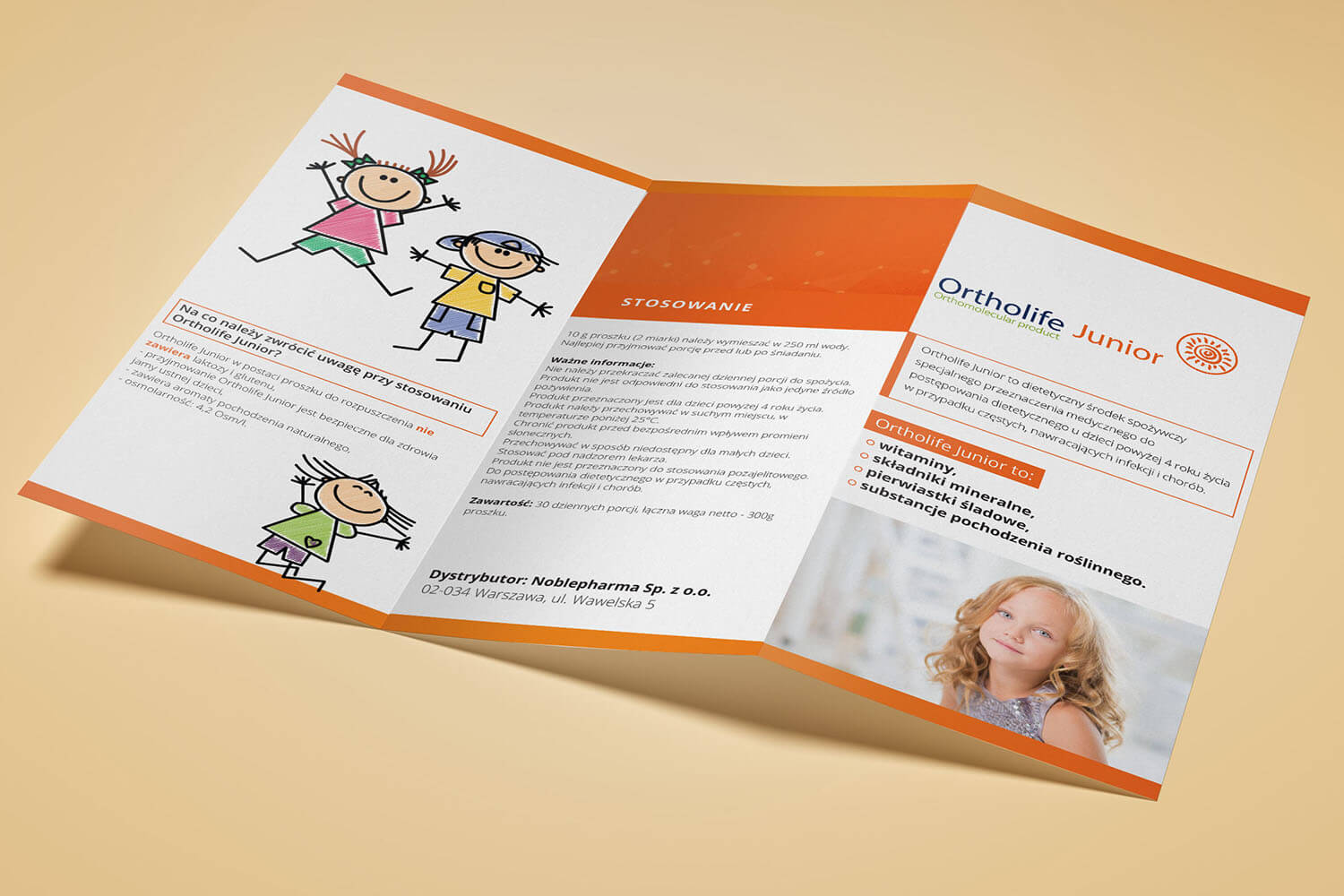 Ortholife Junior - ulotka