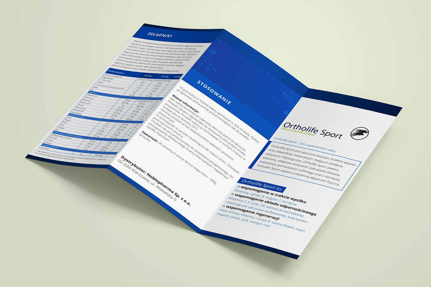 Ortholife Sport - ulotka