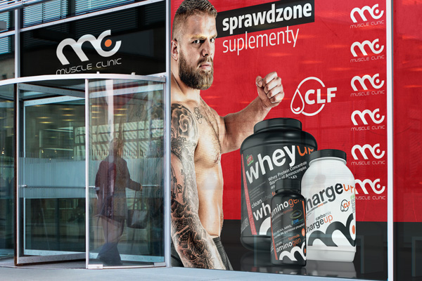 Oklejenie witryn sklepowych